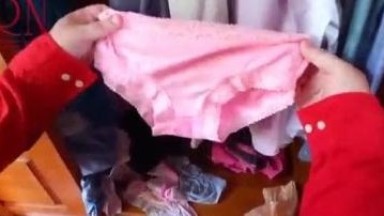 Pria mencuri celana dalam wanita tetangga