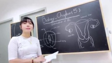 Teacher is really creampie while her horny