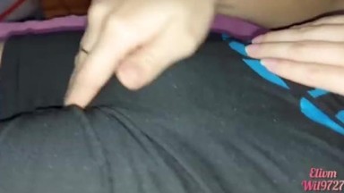 rekaman pepek putih dengan berbulu halus