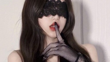 wanita bertopeng ini viral sambil live birahi