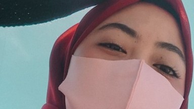 entotin Binor hijab sampai muncrat