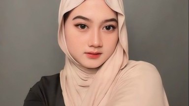 gadis hijab lagi live nya buat penasaran