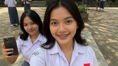 pelajar sma super manis tobrut