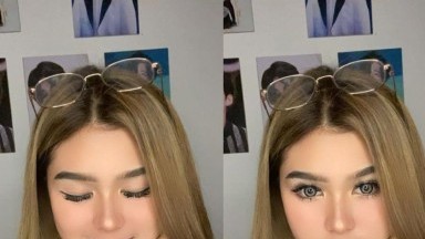 tante lagi kepanasan + sange